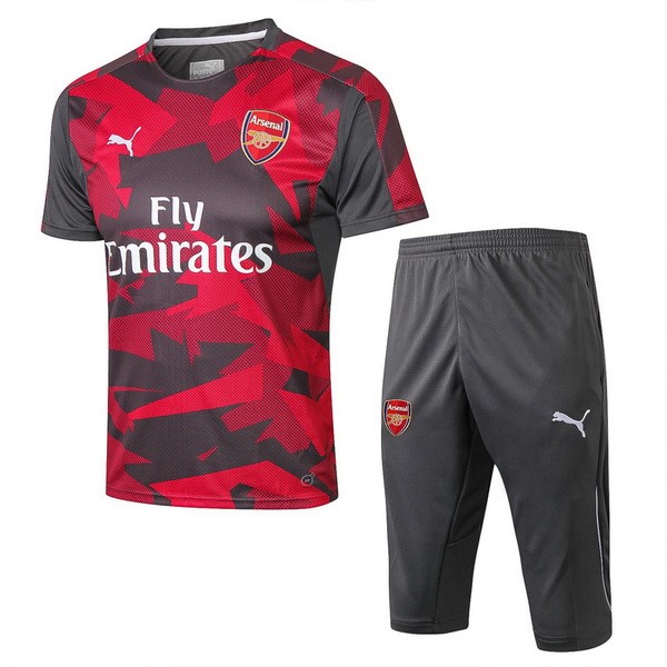 Entrenamiento Arsenal Conjunto Completo 2018-2019 Rojo Gris Marino